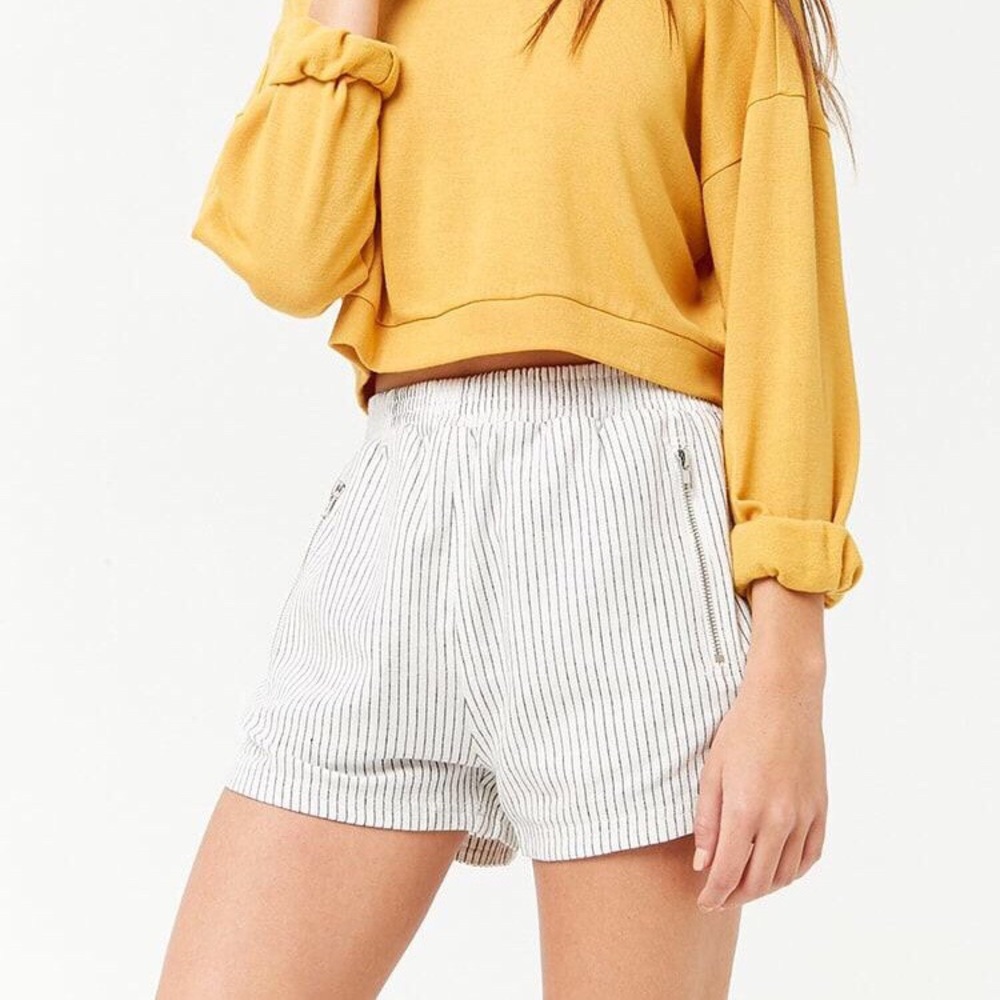 Forever 21 Pin Stripe Shorts